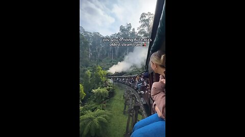 Australia’s oldest steam train