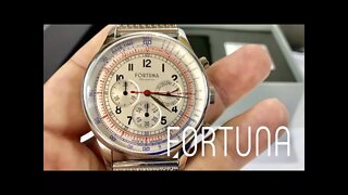 Fortuna Chronometrie Chronomaster CM72420 vintage style German watch review