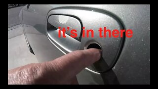 Key Lock Missing? [Door Handle replacement] Dodge Charger√ Fix it Angel