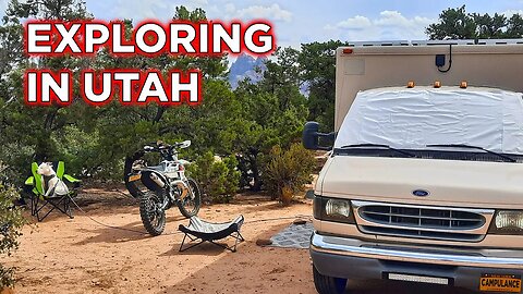 Exploring A Utah Mesa And Lefty Found A Dangerous Critter! | Ambulance Conversion Life