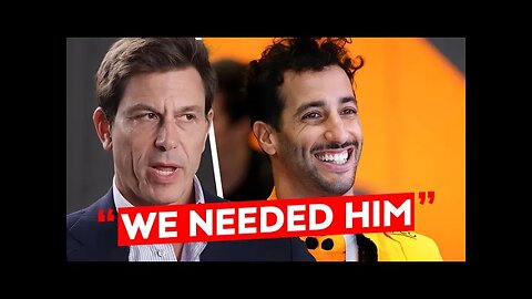 Toto Wolff CONFIRMS Mercedes TRIED To Sign Ricciardo For 2023..