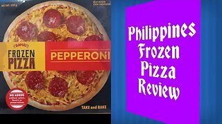 PHILIPPINES-FROZEN PIZZA REVIEW: Bambi Pepperoni Pizza