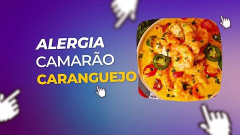 QUEM TEM ALERGIGA A CAMARÃO PODE COMER CARANGUEJO? | Dr. Álef Lamark