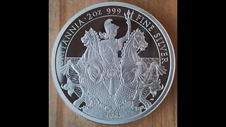 The Britannia 2023 2oz Silver Proof Coin - Limited Edition 1000