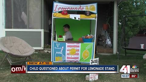 Gladstone rallies behind boy's lemonade stand