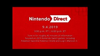 Nintendo Direct 9.4.2019 LIVE REACTION