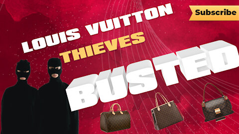 Reh Dogg's Random Thoughts - Louis Vuitton Thieves Busted