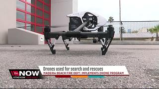 Madeira Beach Fire Department first to implement drone program for search and rescue