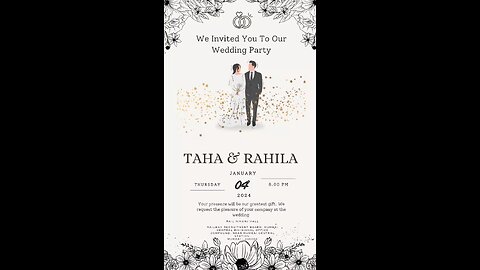 "Love Eternal: Taha & Rahila's Wedding Celebration"