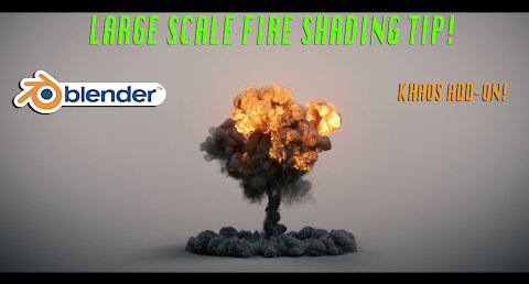 Fire Shading in Blender 2.82: Controlling the flame look - Ft. KHAOS add-on/fire shader