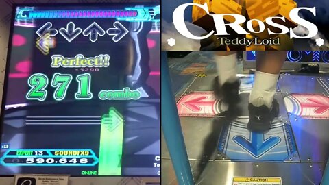 CROSS - EXPERT (13) - AA#493 (Full Combo) on Dance Dance Revolution A20 PLUS (AC, US)