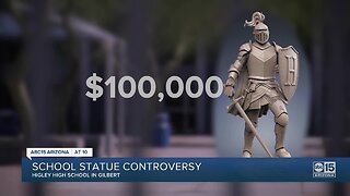 Statue slated for Higley High causing controversy with $100k price tag