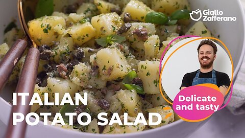 ITALIAN POTATO SALAD🌱🥔 - DELICATE and TASTY!| GM Recipes ✅