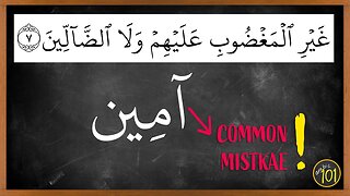 You should AVOID this common mistake after Al-Fatihah | Arabic101