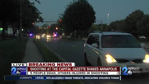 Shooting at Capital Gazette Shakes Annapolis