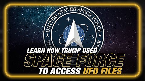 President Trump’s Space Force and UFO Files | Alex Jones Mentions Trump and RFK Jr. as "White Hats", Says Trump Knows A LOT About UFO’s + John Trump and the Nikola Tesla Papers! [Alex Sounding “Kerry Cassidy-Esque, Minus JFK Jr. Nonsense.]