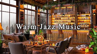 Cozy Coffee Shop Ambience ☕ Smooth Piano Jazz Music for Study & Relaxing Jazz Instrumental Music