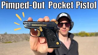 Pimped-Out *BERETTA* Pocket Pistol - Jetfire 950bs EL Gold Model