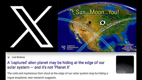 The Great Eclipse of 2024, Planet X & The Crossing "Ni-bi-ru"