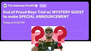 Proudboy Trial Twitter Space With Special Guest From the Trial!