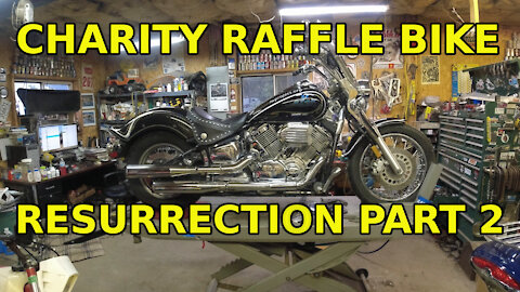 Charity Raffle Bike Resurrection Part 2: Back Together