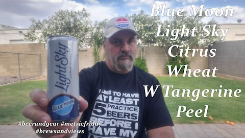 Blue Moon Light Sky Citrus Wheat w Tangerine Peel 3.0/5