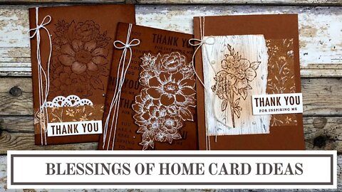 Blessings of Home Card Ideas
