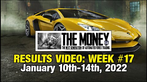 "The Money" Expert Advisor: Week #17 Stats, Jan 10th-14th, 2022. #1 Forex EA / FX Trading Robot.