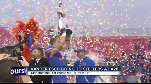 ESPN Mel Kiper has Vander Esch at #28 in NFL Draft