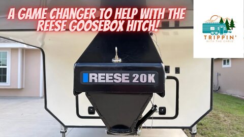 The adjustable truck step is a Reese Goose Box game changer!
