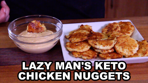 Lazy Man's Keto Chicken Nuggets