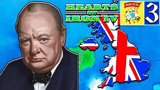 WAR WITH THE GERMAN KEISER! Hearts of Iron 4: Road to 56 Mod: United Kingdom Campaign Gameplay #3