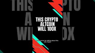 ❗❗❗This Crypto Altcoin Will 100x - Here's Why #Shorts