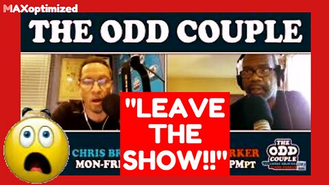 Chris Broussard SCREAMS at ROB PARKER to "LEAVE THE SHOW!!" - The Odd Couple Podcast #reaction