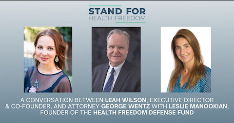 Leah Wilson Interviews George Wentz | Challenge Mask Mandate to Fly | Stand for Health Freedom