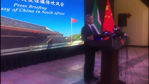 SOUTH AFRICA - Pretoria - Ambassador of China to South Africa, Lin Songtian briefs the media on Coronavirus - Video (YfT)