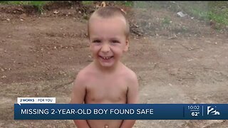 Missing 2-year-old Mayes County boy found safe