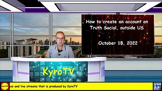 How to create an account on Truth Social, outside US