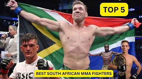 Top 5 South African MMA Fighters Of All Time