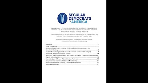 TECNTV.com / The Marxist White House: Restoring Constitutional Secularism and Patriotic Pluralism