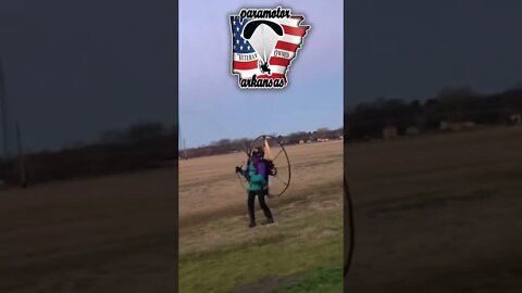 First flight at Paramotor Arkansas flight school