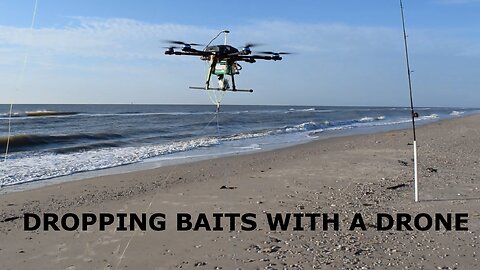 We built a drone for fishing