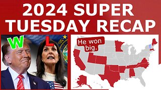 Trump WINS BIG, Haley DROPS OUT After EPIC Super Tuesday Night