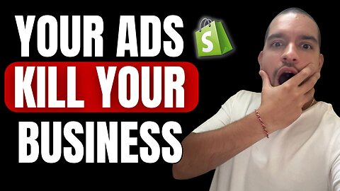 If you do this your ads will never make sales | Shopify Dropshipping