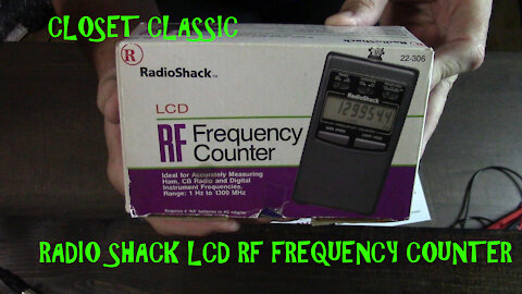 AirWaves Episode 40: Closet Classic, LCD RF Frequency Counter!
