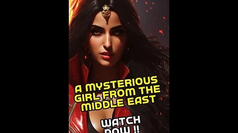 A MYSTERIOUS GIRL FROM THE MIDDLE EAST, ( AI ART, AI GENERATORS ) @MIX_IMAGI