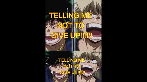 I WONT GIVE UP! #allmight #myheroacademia #shorts #anime #inspiration #inspirational #subscribe