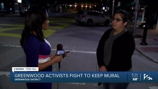 Green Activists Fight to Keep BLM Mural
