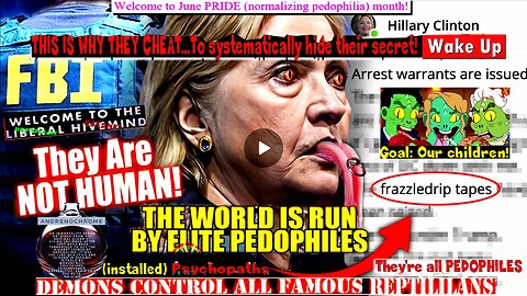 Hillary Clinton Facing Life in Prison for 'Crimes Against Children' (related links in description)
