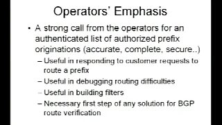 Infrastructure DNS and Routing Security Status and Update